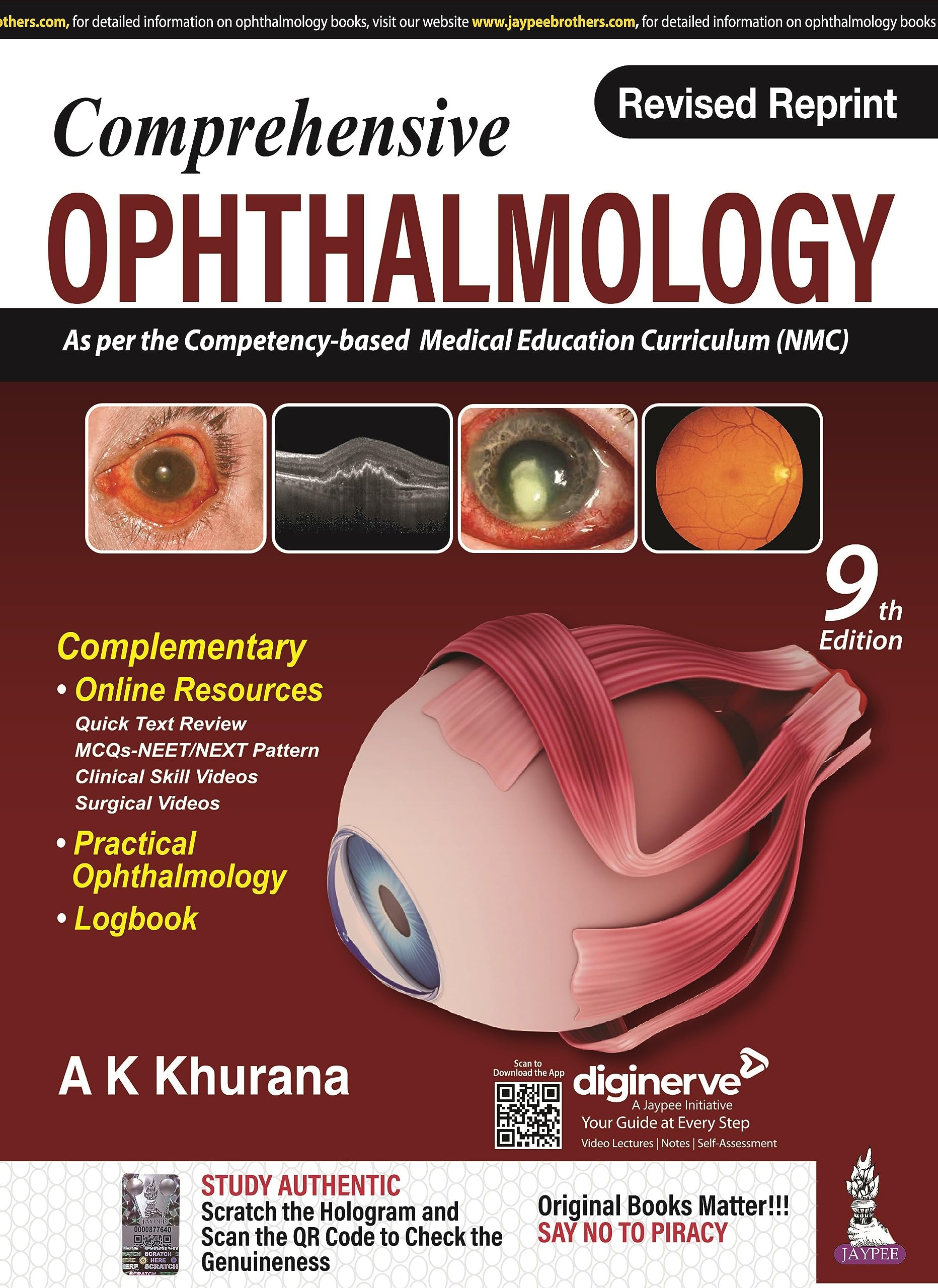 Comprehensive Ophthalmology E Rev Rp By A K Khurana