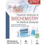 Practical Textbook of Biochemistry for Medical Students 4/e 2024 by DM Vasudevan