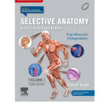 Selective Anatomy with Clinical Case Studies (Vol 1) by Vishram Singh 3/e 2024