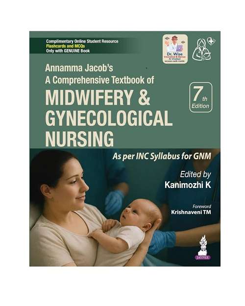 Untitled design (36) A Comprehensive Textbook of Midwifery & Gynecological Nursing by Annamma Jacob 7/e 2026 - Image 1