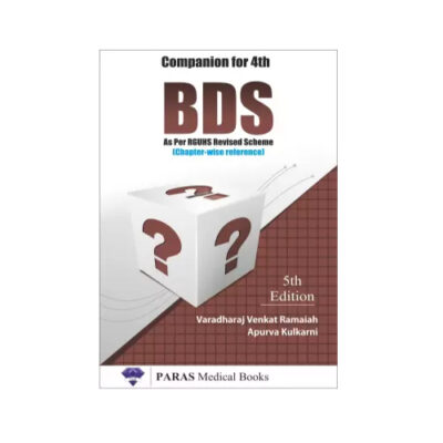 Companion for 4th BDS(With Chapterwise Reference) by Varadharaj Venkat Ramaiah, Apurva Kulkarni