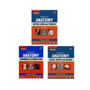 Anatomy Combo set of 3 volumes by Vishram Singh