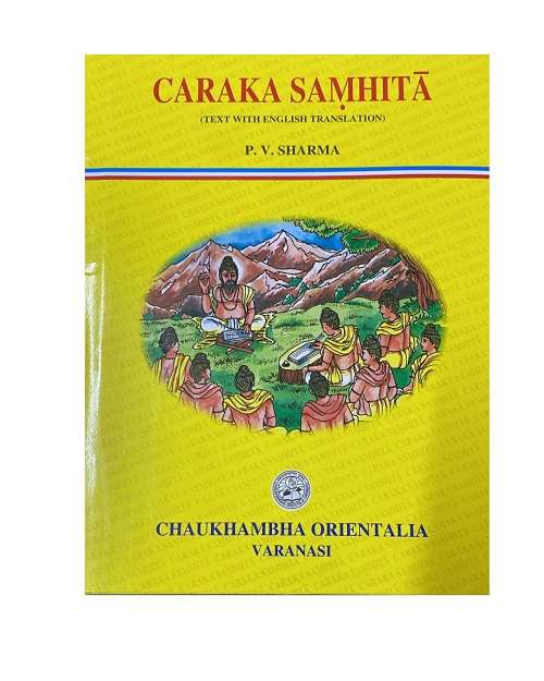 Untitled design (16) Caraka Samhita (Text With English Translation) 4 Vol Set RP 2024 by P V Sharma - Image 1