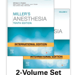 Miller's Anesthesia International Edition 2 Vol set 10/e 2024 by Michael E. Gropper