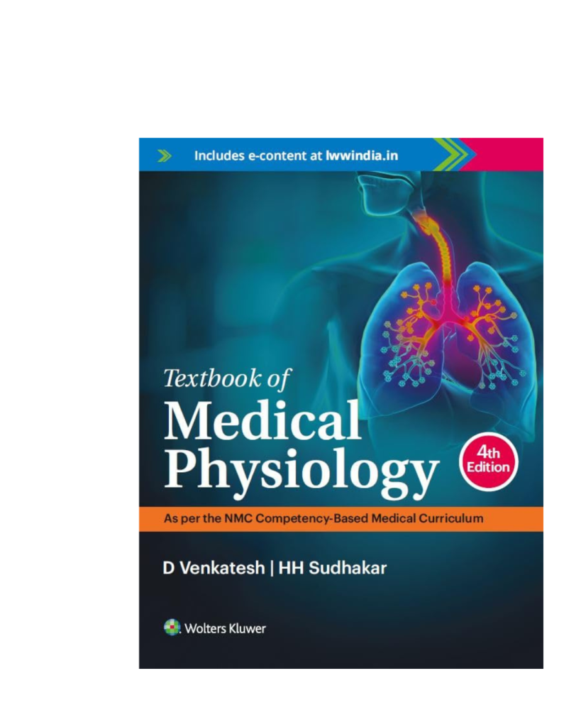 Textbook of Medical Physiology 4/e 2024 by D Venkatesh, H H Sudhakar ...