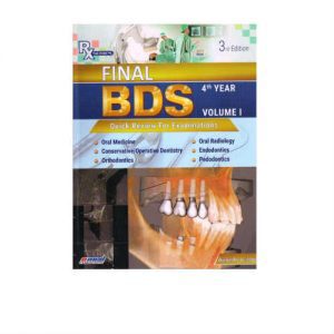 RXseries Final BDS 4th Year (Vol. I) 3rd Edition by Aabeda Jumani