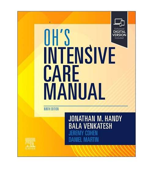 Untitled design (16) OH'S Intensive Care Manual by Jonathan M. Handy 9/e 2026 - Image 1