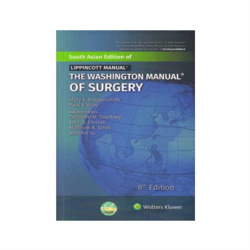 The Washington Manual Of Surgery 8th Edition By Klingensmith Prithvi