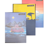 Unruled Notebook for Medical Students (Set of 3) - 240 pages each