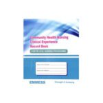 Community Health Nursing Clinical Experience Record Book for P.B.BSc Nursing (2020)