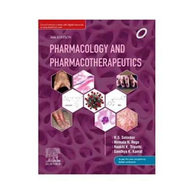 Pharmacology And Pharmacotherapeutics 26th edition by Satoskar