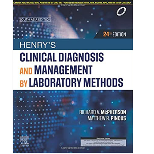 Henry's Clinical Diagnosis And Management By Laboratory Methods