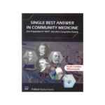 Single Best Answer in Community Medicine 1st/2022