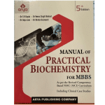 Manual Of Practical Biochemistry For MBBS 5/e 2023 by Dr S K Gupta