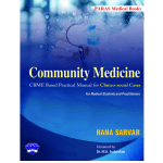 Community Medicine 1/e 2023 by Rana Sarvar