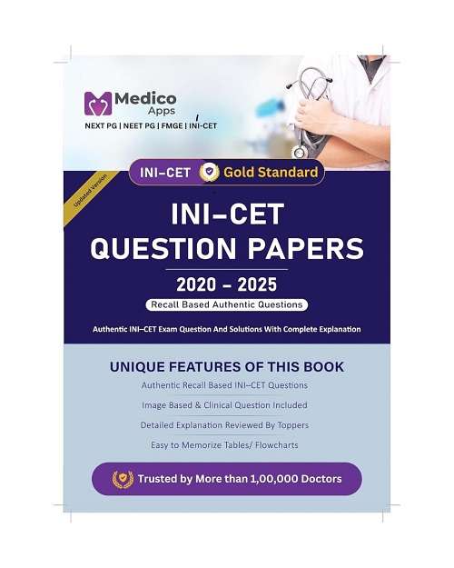 Untitled design INI CET Solved Question Papers PYQs with Expert Explanations and Solutions Book -INI-CET| NBE | NEET PG | FMGE by Dr Abhishek Gupta 2020-2026 - Image 1
