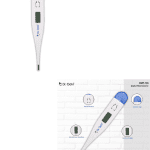 Dr. Odin DMT-101 Digital Medical Thermometer FDA Approved Quick 20 Second Reading - Blue