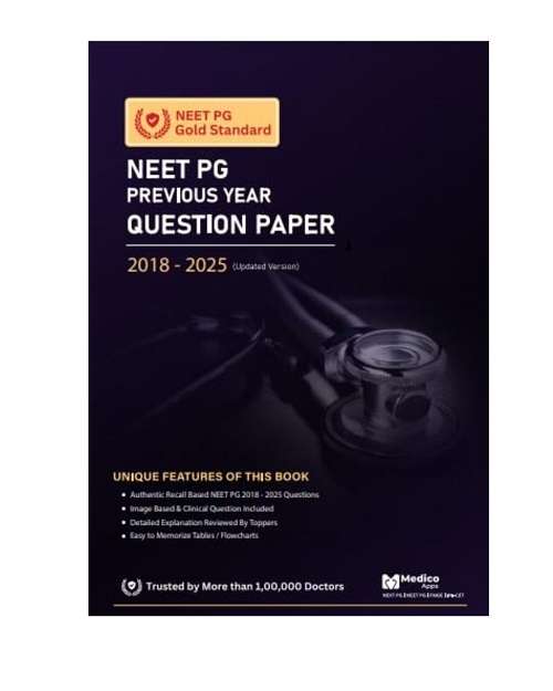 Untitled design (12) NEET PG NBE Solved Question Papers & PYQs with Expert Explanations by Dr Abhishek Gupta (2018-2025) - Image 1