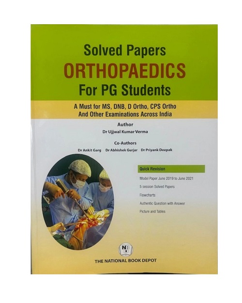 Untitled design (16) Solved Papers Orthopaedics for PG Students 1/e 2025 by Ujjwal Kumar Verma - Image 1