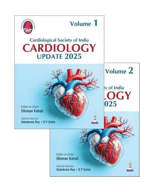 Untitled design (37) Cardiological Society of India Cardiology Update (2 Vol Set) by Dhiman Kahali 1/e 2026 - Image 1