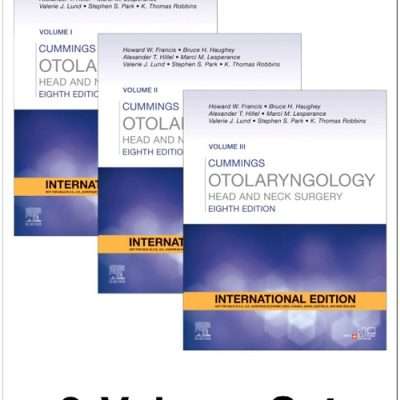 Cummings Otolaryngology Head and Neck Surgery (3 Vol set) 8th International Edition 2026