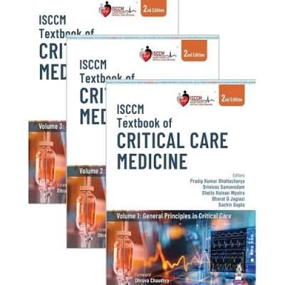 ISCCM Textbook of Critical Care Medicine (3 Vol set) by Pradip Kumar Bhattacharya